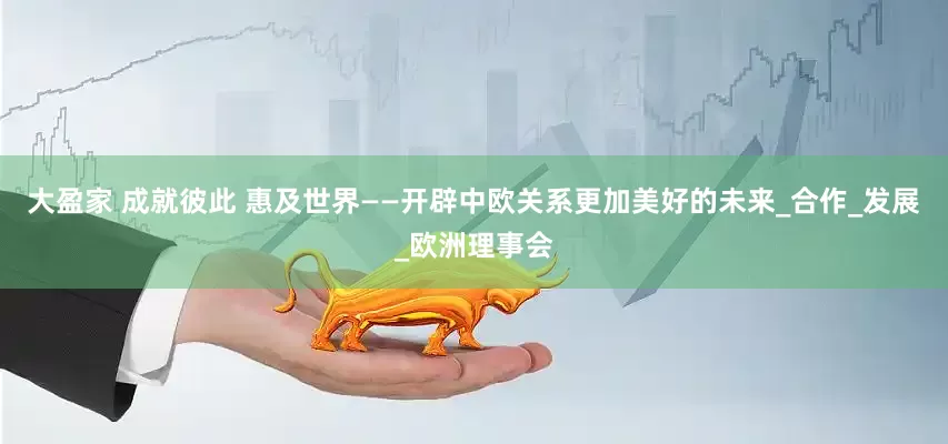 大盈家 成就彼此 惠及世界——开辟中欧关系更加美好的未来_合作_发展_欧洲理事会
