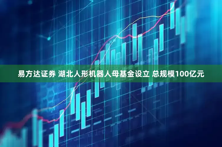 易方达证券 湖北人形机器人母基金设立 总规模100亿元