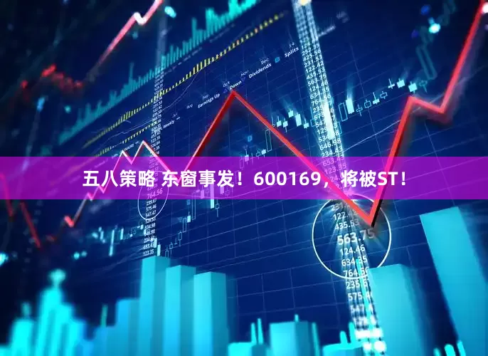 五八策略 东窗事发！600169，将被ST！